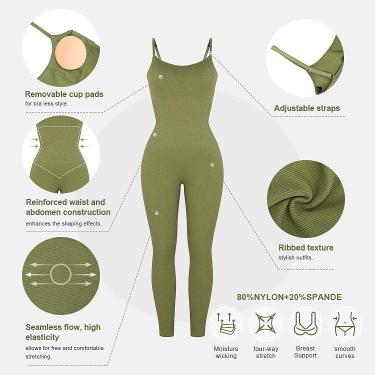 Full-Body Seamless Jumpsuit